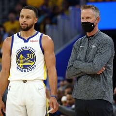 Kerr lavishes praise on Warriors MVP Curry after Mavs series win