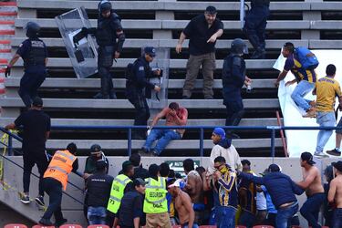 La violencia reaparece en el Atlético de San Luis vs Querétaro