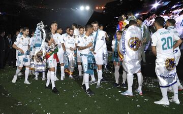 Real Madrid celebrate 