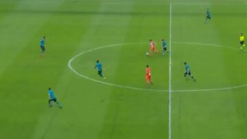 El "maradoniano" gol de Juan Delgado en la liga mexicana