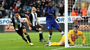 El Newcastle sorprende al Chelsea sobre la bocina