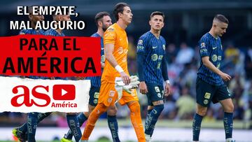 América y el mal augurio cada que empata en la primera jornada