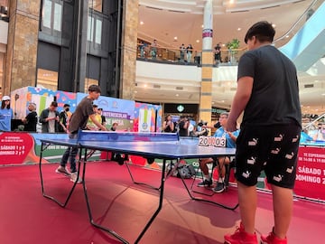 Las imágenes del primer Interescolar de tenis de mesa en Mall Florida Center