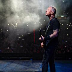 James Hetfield, de Metallica, rompe a llorar en pleno escenario: “No puedo tocar más”