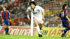 Zamorano, entre las fotos históricas del Madrid-Barcelona
