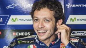 Rossi contento con estar en la primera fila en la parrilla