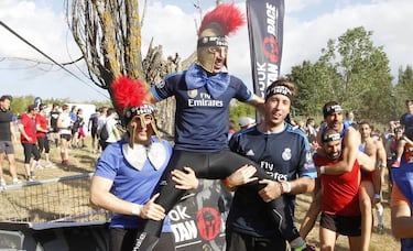 La final de la Champions empezó con el barro de la Spartan Race