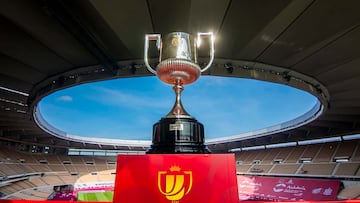 Trofeo de la Copa del Rey.