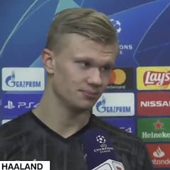 Ibra es su ídolo y le copia hasta en zona mixta: atentos a las respuestas de Haaland
