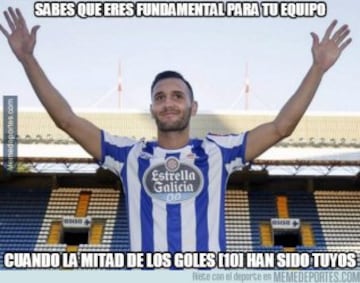 Los memes del 2-2 del Barcelona ante el Deportivo