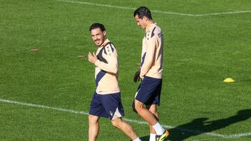 Gaizka Garitano y Luis Hernández.