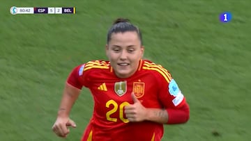 La obra de arte de Claudia Pina a 98,6 km/h que hay que ver una y otra vez ¡Golazo!