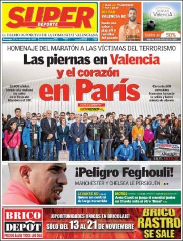 Portadas de la prensa mundial