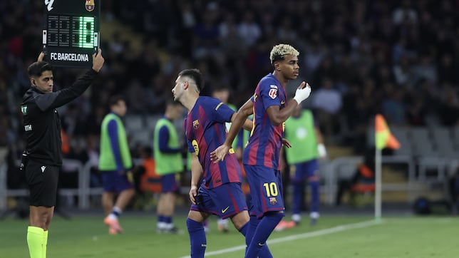 Las opciones de Flick para suplir a Lamine Yamal