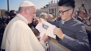 Jason Silva relató su emotivo encuentro con el Papa Francisco