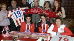 La peña Fernando Torres: "Va a tapar muchas bocas en su vuelta"