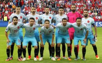 Once inicial de Turquía