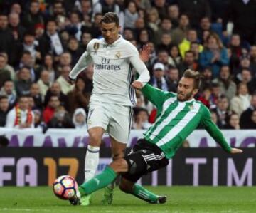 Cristiano Ronaldo y Dani Ceballos.