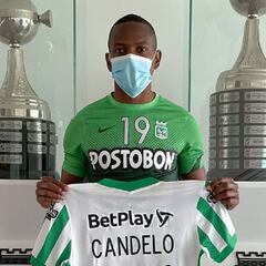 Yerson Candelo renueva con Atlético Nacional hasta 2023