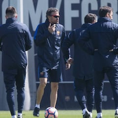 Luis Enrique concede dos días de descanso a los barcelonistas