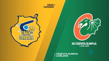 Resumen del Gran Canaria vs Cedevita Olimpija de Eurocup