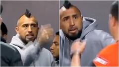 Vidal entra a los camarines, encara al árbitro y esto ocurre: “Nos han cagado todo el año”