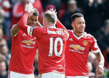 Marcus Rashford relegates Aston Villa at Old Trafford