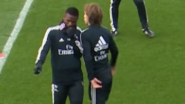 Throwback to 2018: When Luka Modric and Vinicius clashed in a fiery training season