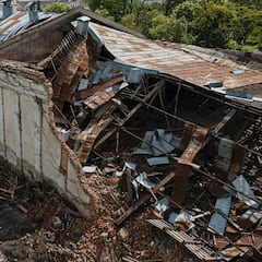 Un avión ruso se estrella contra una casa en Chernihiv