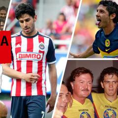 Los 10 jugadores destacados que han jugado en América y Chivas