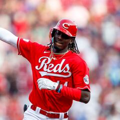 Novato Elly De La Cruz conecta primer home run de su carrera ante Dodgers