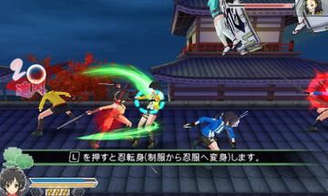 Captura de pantalla - Senran Kagura 2: Deep Crimson (3DS)