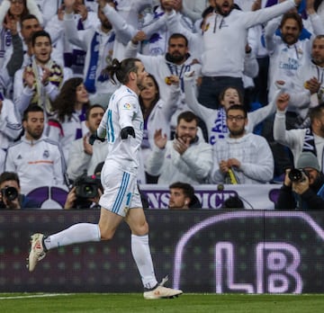 Gareth Bale scores Real Madrid fifth goal. 5-2