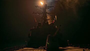 Missile fired from US ship in Red Sea