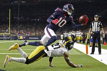 Pittsburgh Steelers dominan de principio a fin a unos heridos Houston Texans