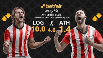 UD Logroñés vs. Athletic Club de Bilbao: horario, dónde ver, pronósticos y cuadro