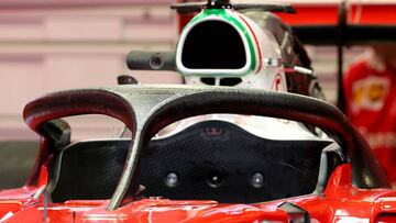 El Halo propuesto por Ferrari.