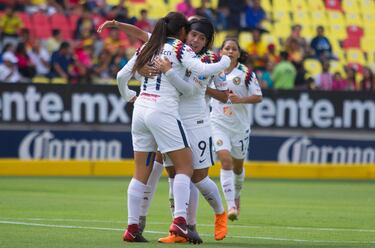 América dueña de las goleadas en la Femenil