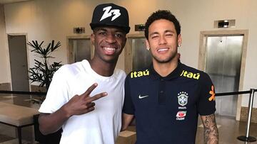 Vinicius and Neymar Jr