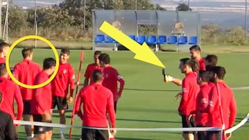 "Parad, que Llorente no se entera..." La anécdota del Profe Ortega con el mediocentro