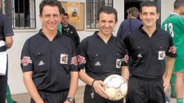 <b>PROTAGONISTAS. </b>De izquierda a derecha, Marañón Cantón, Ramírez Domínguez y Matías Caballero en el Memorial José Antonio Bravo.