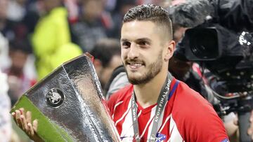 Koke, con el título de la Supercopa de Europa en Tallín. Ahora puede cumplir su sueño: levantar un título como primer capitán.