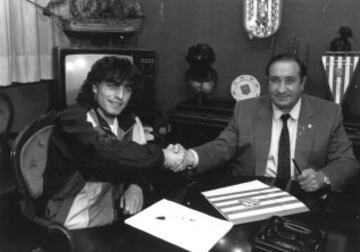 En el año 1987 Jesús Gil fichó a Paulo Futre.