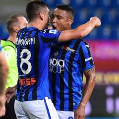 Duván y Muriel, presentes en la victoria de Atalanta en Parma