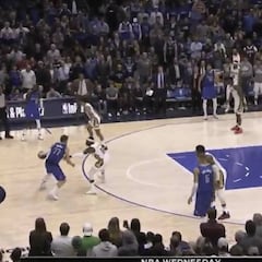 123-121, 22" para el final y vean lo que le hace Doncic a uno de los mejores defensores