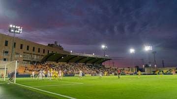 Panorámica del Mini Estadi durante el Villarreal B - Real Madrid Castilla.