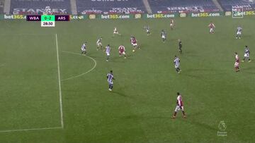 No es un golazo sin más, es toda una seña de identidad bajo la nieve: el 0-2 del Arsenal