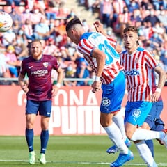 El Girona se queda en fuera de juego ante un Huesca matador