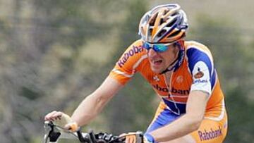 Denis Menchov, ganador, en 2007, de la última contrarreloj individual de la Vollta a Cataluña.