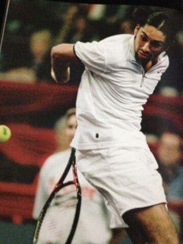 Marcelo R&iacute;os logr&oacute; llegar a la cima del tenis en marzo de 1998.